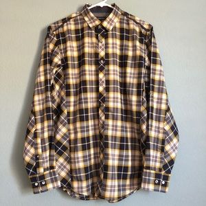 International Concepts Patterned Button Up